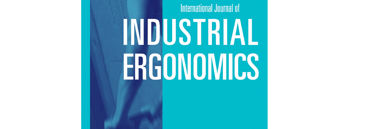 Cover for the Journal of Industrial Ergonomics