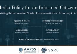 Event image for the SSRC event "Media Policy for an Informed Citizenry"